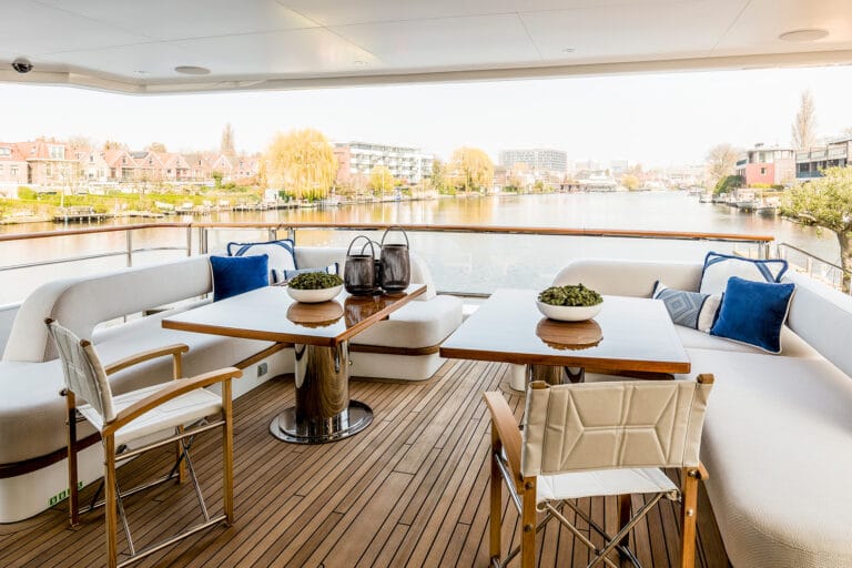 Motor Yacht Calypso Aft Deck