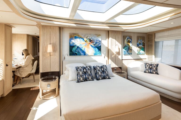 Motor Yacht Calypso Master Stateroom