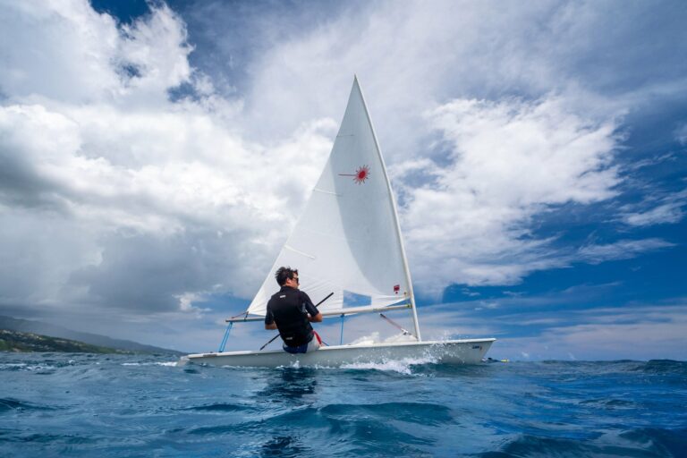 Super yacht DOUCE FRANCE - Sailing Dinghy