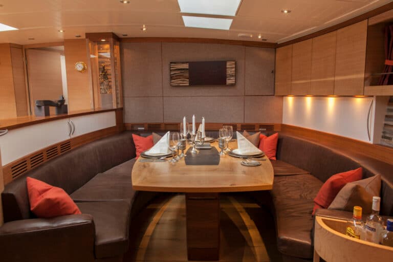 Sailing Yacht Helene - Dining