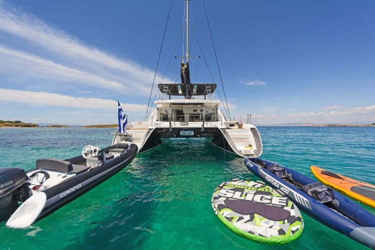 Luxury Sailing Catamaran IDEA! - toys and amenities