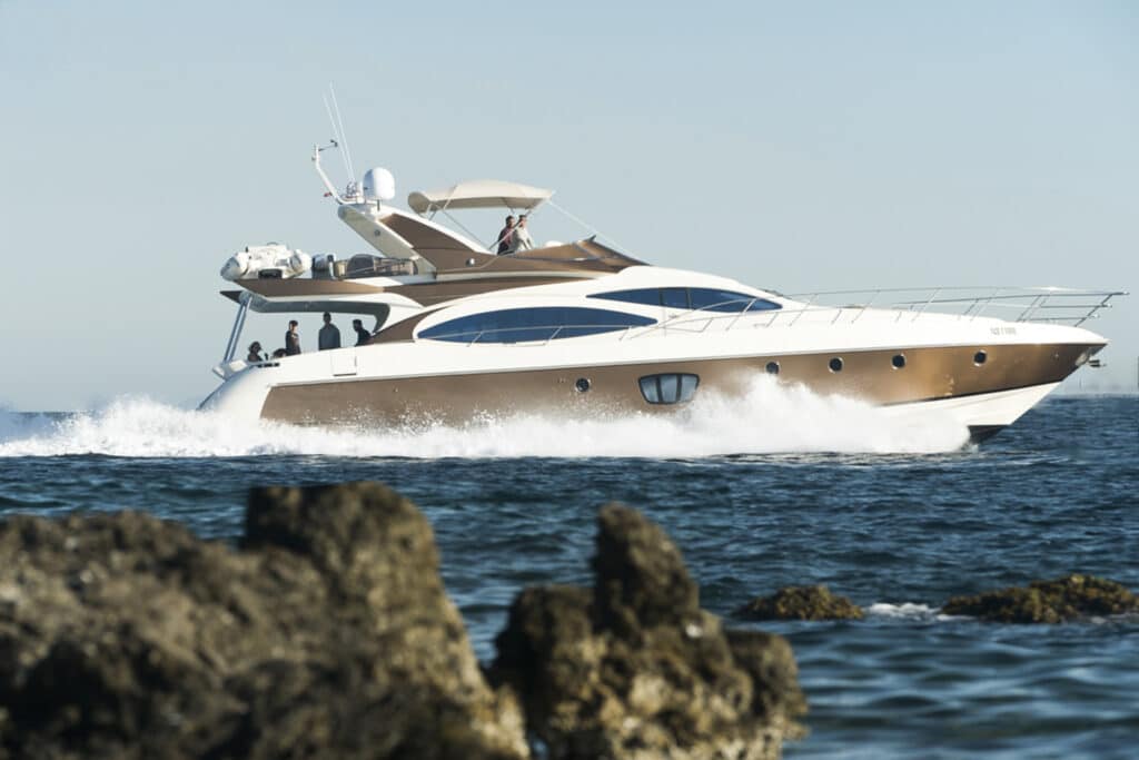 Luxury Motor Yacht MEDUSA Sailing