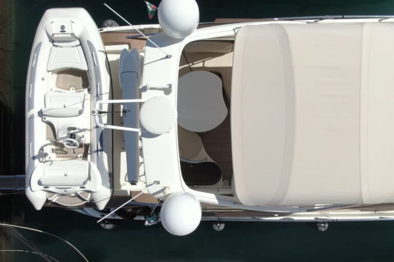 Luxury Motor Yacht MEDUSA Bird view