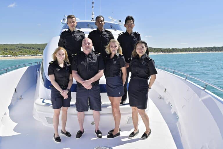 Luxury Motor Yacht MOONRAKER crew