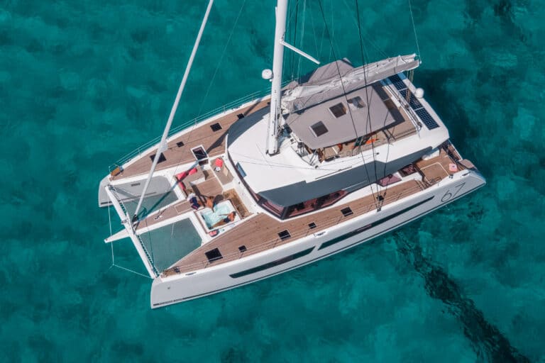 Luxury Catamaran NUMBER ONE - Bird view