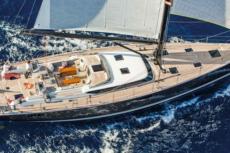 Sailing Yacht PH3 aerial