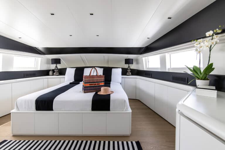 Luxury Motor Yacht PROJECT STEEL master bedroom