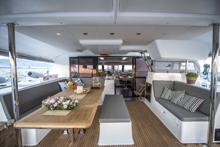 Luxury Yacht SEA ENERGY V - aft deck