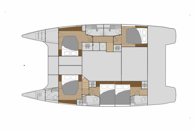 Luxury Yacht SEA ENERGY V - general arrangement