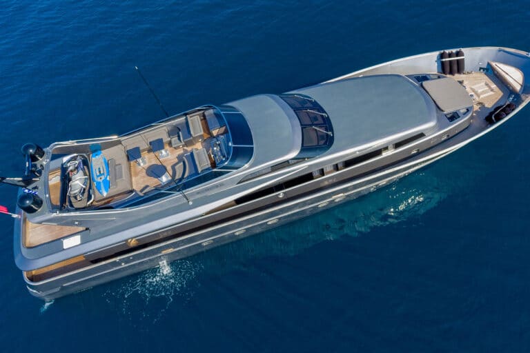 Luxury Motor Yacht SUMMER FUN Bird View