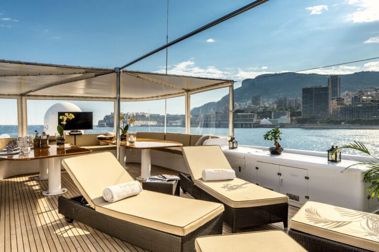 Luxury Motor Yacht SUPERFUN Sun Deck