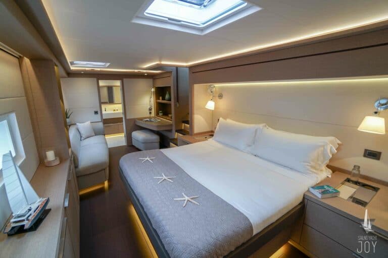 Sailing Yacht JOY - Lagoon 77 - Master Cabin