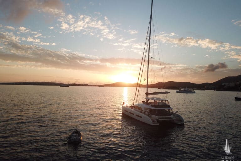 Sailing Yacht JOY - Lagoon 77 - Drone