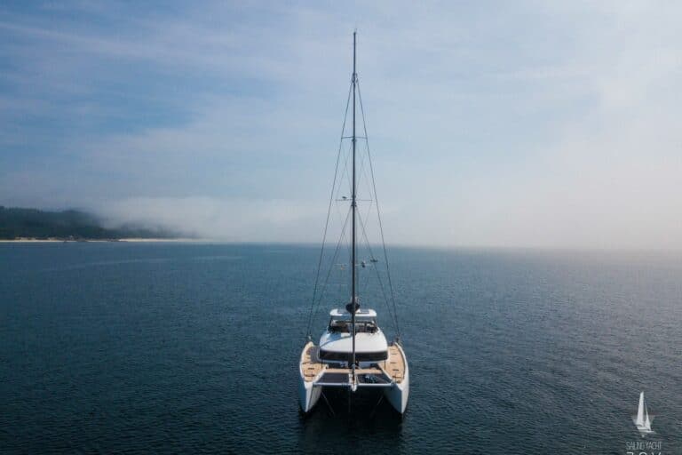 Sailing Yacht JOY - Lagoon 77 - Front view