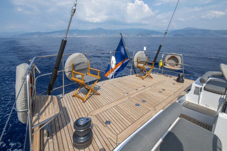 Sailing Yacht LADY 8 - Aft Deck