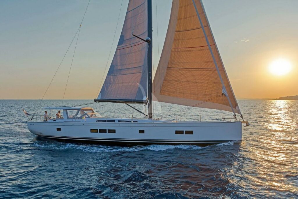 Luxury Yacht NADAMAS Sailing
