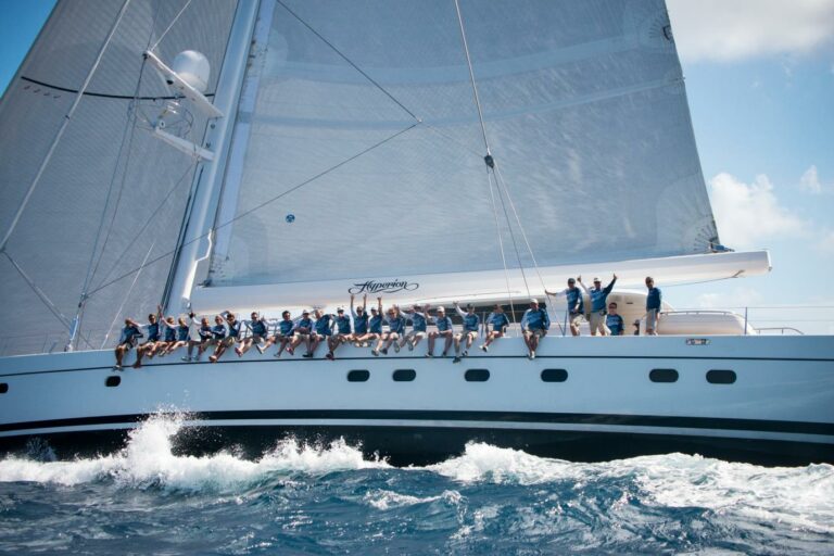 Luxury Sailing Yacht HYPERION - St Barths