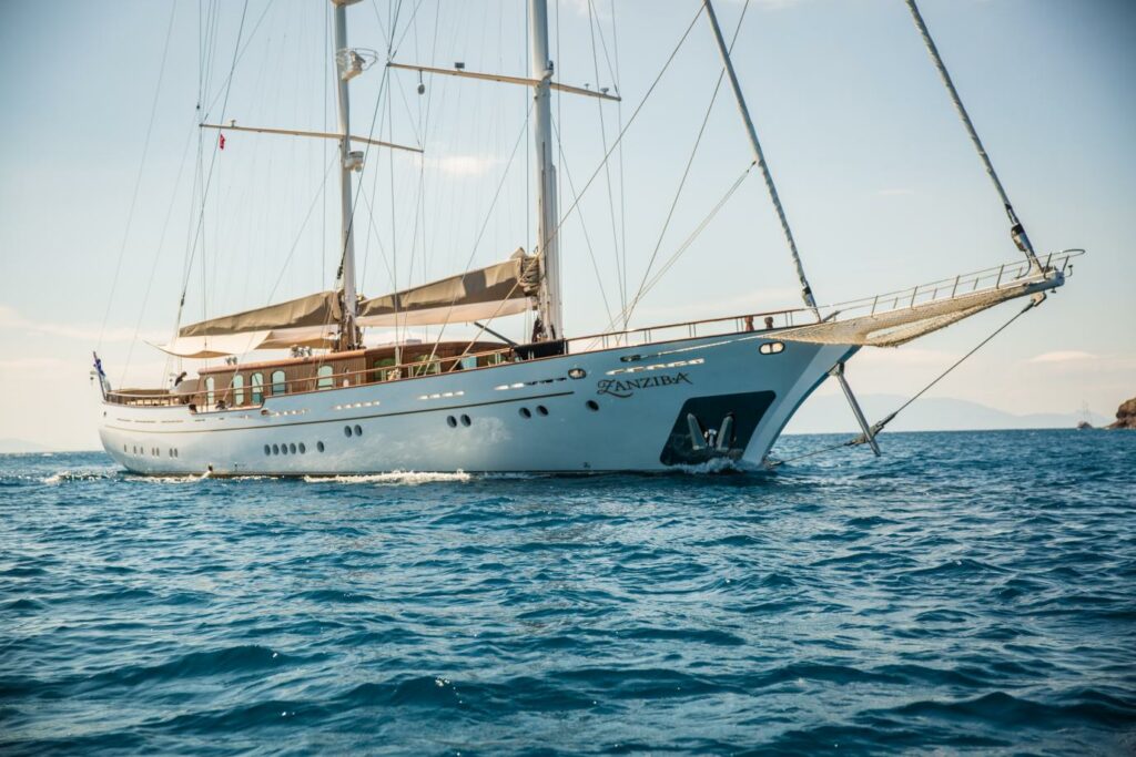 luxury gulet styled yacht in Turkey Bodrum for charter