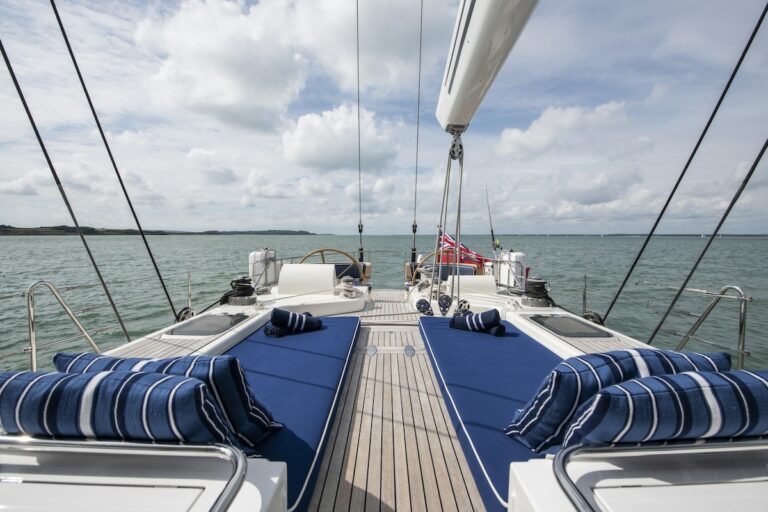 Vivid Jongert Sailing Yacht - Aft Deck and cockpit