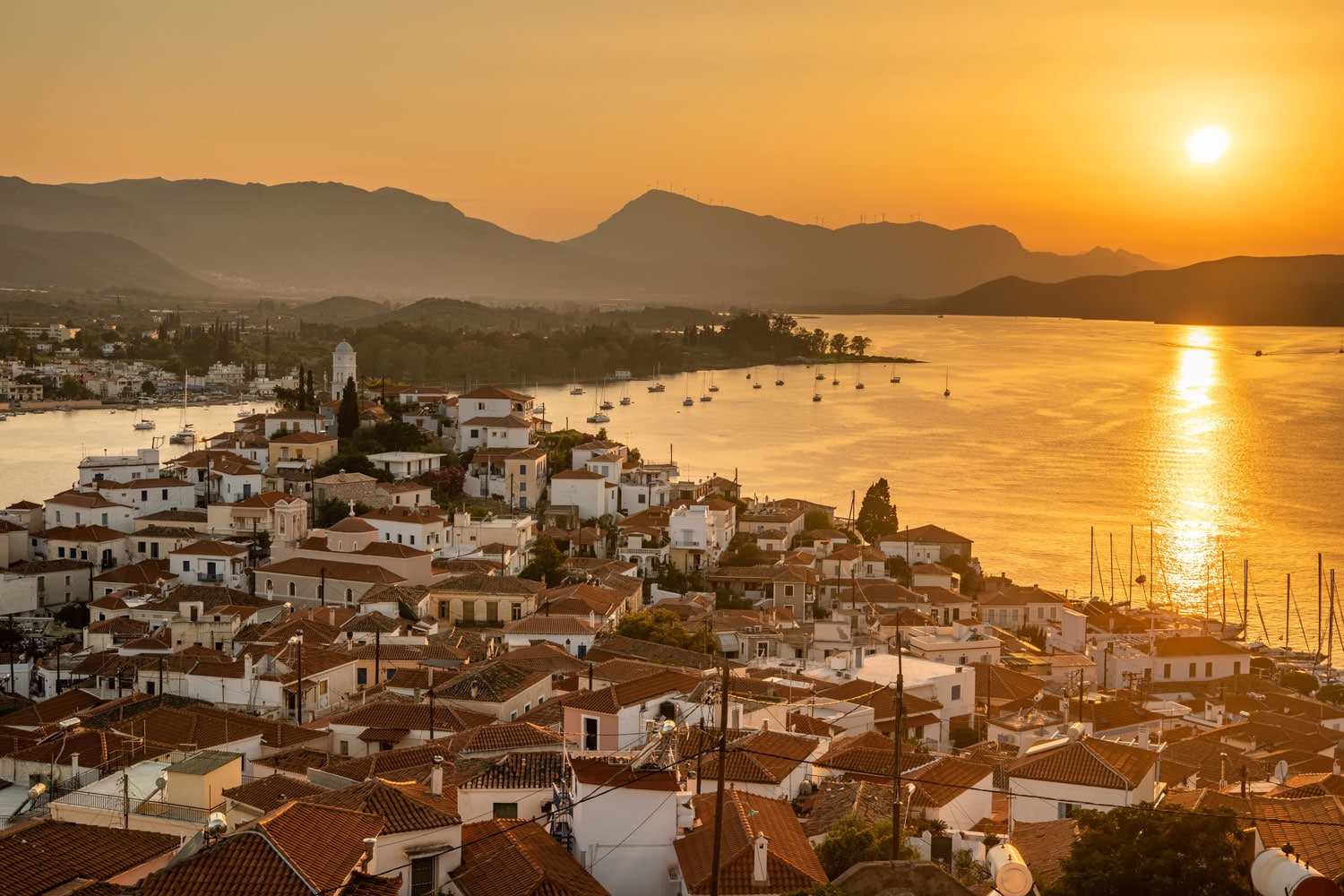 Yacht charter destination - POROS