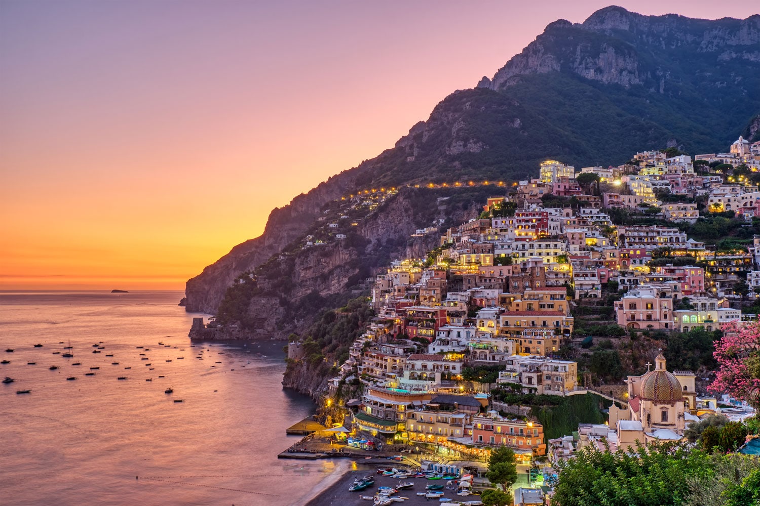 Yacht charter destination - Positano