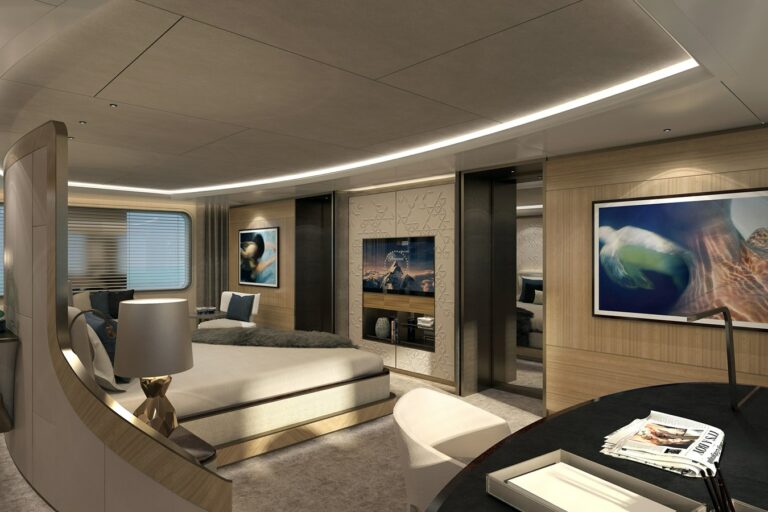 Damen Yachting SeaXplorer 60 H2 Design Owners Suite 2