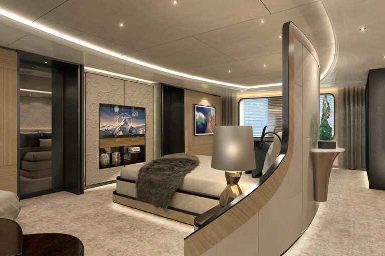 Damen Yachting SeaXplorer 60 H2 Design Owners Suite 6