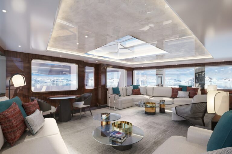 Damen Yachting SeaXplorer 60 polar observation lounge