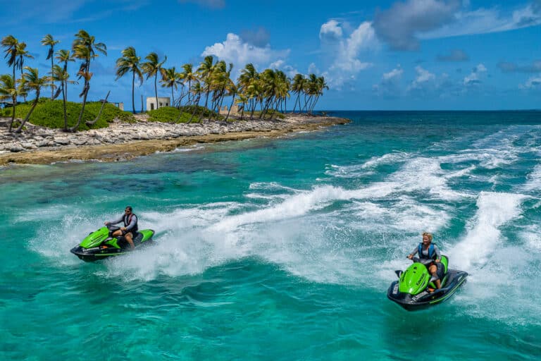 Two Jet Skis